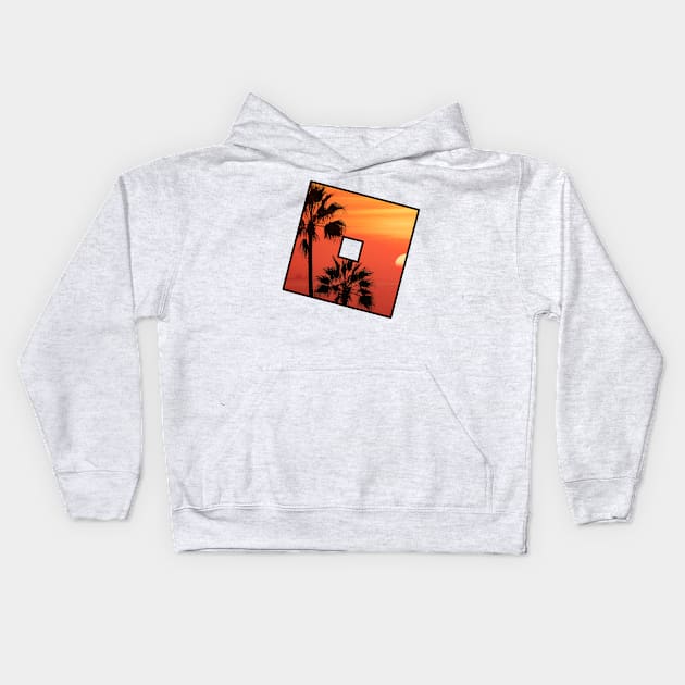 Roblox Palm Trees Kids Hoodie by The Rap Addicts